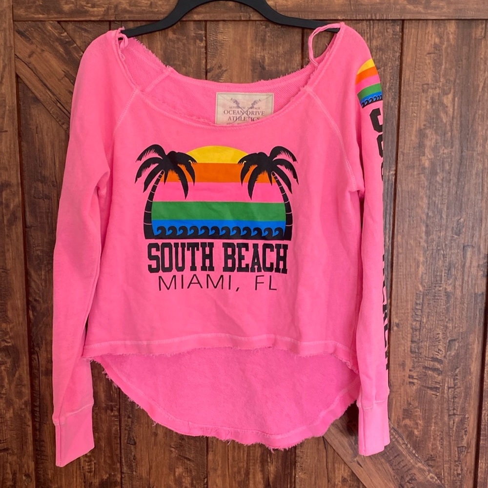 Miami Beach Ocean Drive Sweater